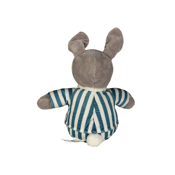 Kohl's Cares Goodnight Moon Gray Bunny Rabbit Pajamas Plush Stuffed Toy - Picture 3 of 6